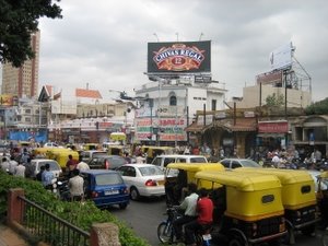 Croisement MG Road - Brigad Road