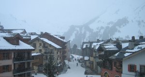 Vue du village depuis le balcon