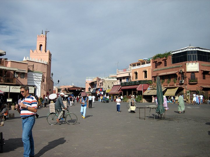 Marrakech - Place Jamâa El-Fna.