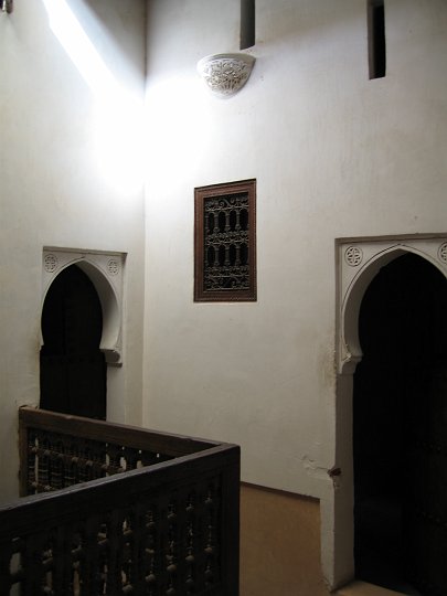Marrakech - Intérieur de la Medersa