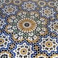 Marrakech - Détail du sol du palais Bahia. - (IMG_0106.jpg)