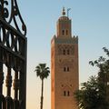 Marrakech - La Koutoubia au soleil couchant. - (IMG_0127.jpg)