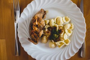 apin aux oignons et orechiette