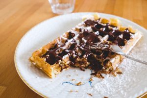 Gaufre au chocolat