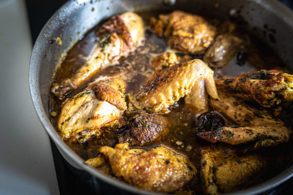 Poulet aux pruneaux (mirabelles) Poulet aux pruneaux (mirabelles)