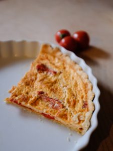 Quiche à la tomate