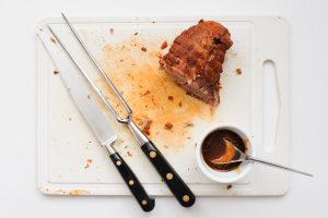 Rôti de veau à la tomate