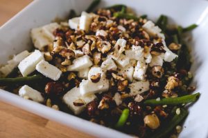 Salade de quinoa et haricots verts au citron