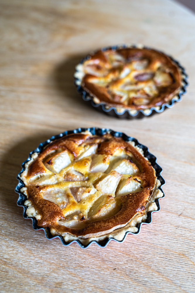 Tartelettes à la pêche Tartelettes à la pêche