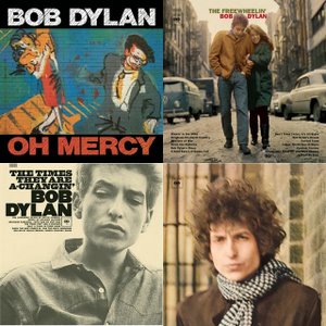 Couvertures d’albums de Bob Dylan