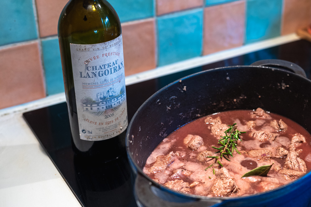 Boeuf "bourguignon"