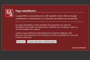 Site malveillant