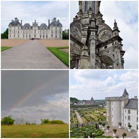 Photos des châteaux de la Loire