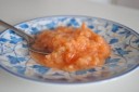 Compote de coing et crêpe pâte de speculoos-coing