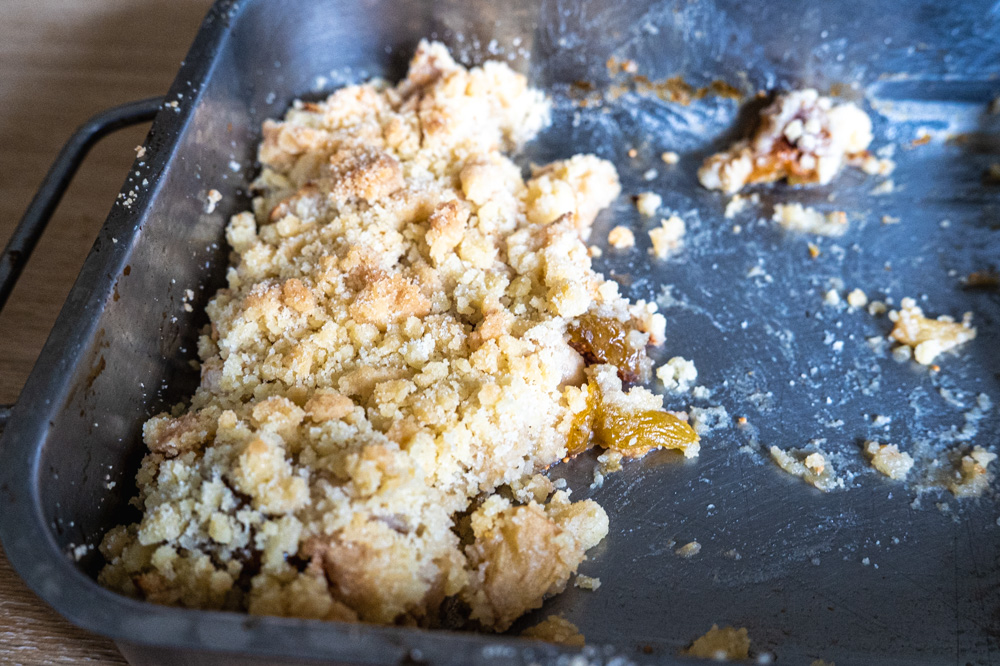 Crumble pommes-figues Crumble pommes-figues