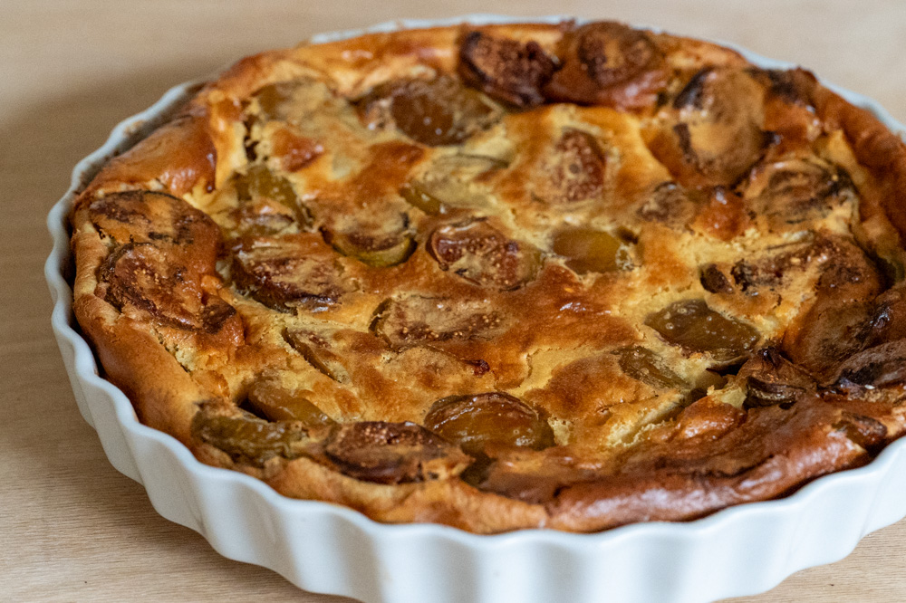 Flaugnarde aux figues Flaugnarde aux figues