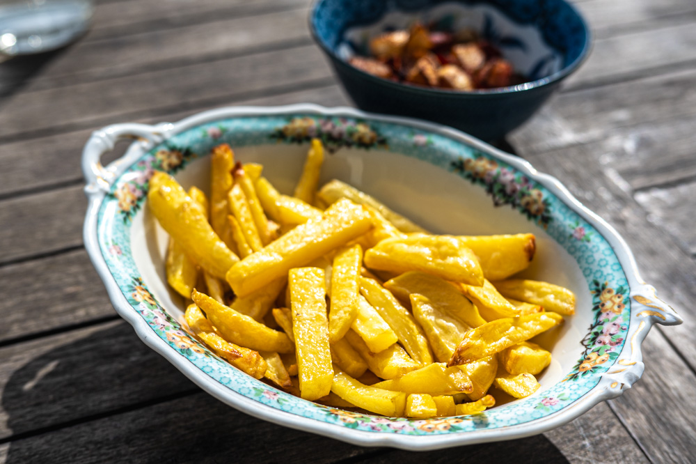 Frites au four