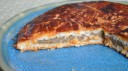 Galette sans frangipane, mais avec des lentilles.