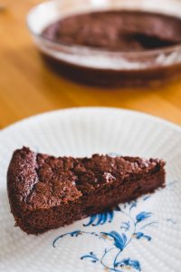 Gâteau au chocolat et courgette