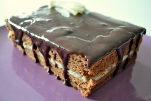 Gâteau chocolat-chataigne