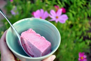 Glace à la fraise