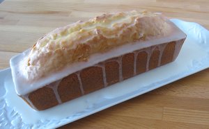 Gâteau au citron et son glaçage