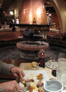 Salle de restaurant du Grand hôtel de Valloire et du Galibier à Valloire