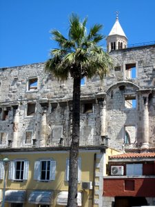 Split - La façade du palais Dioclétien
