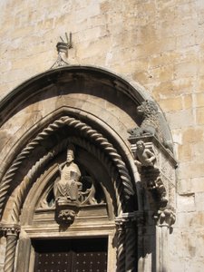 Korcula - Façade de la cathédrale