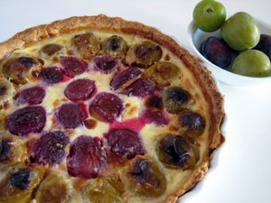 Tarte aux prunes