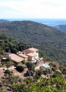 Villa au milieu du massif des Maures