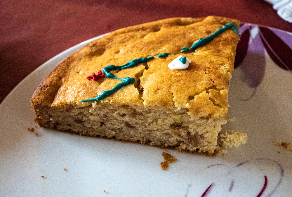Cake aux kakis