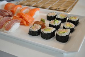 Les maki sushi