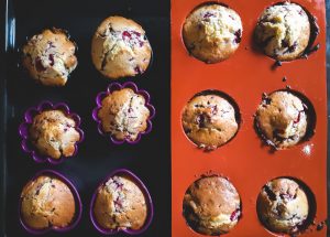 Muffins sortis du four