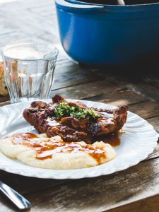 Polenta et osso buco