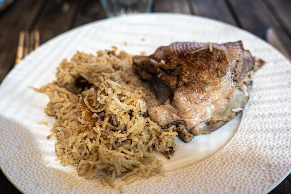 Poulet et riz cardamome et oignons Poulet et riz cardamome et oignons