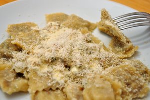 Ravioli aux girolles