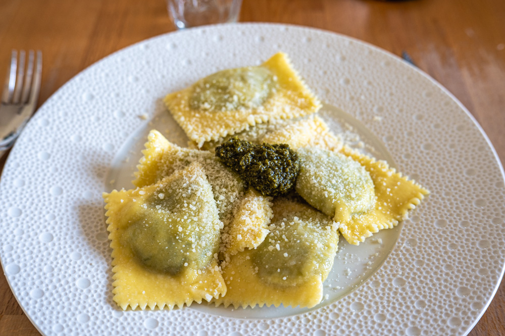 Ravioli épinards-ricotta Ravioli épinards-ricotta