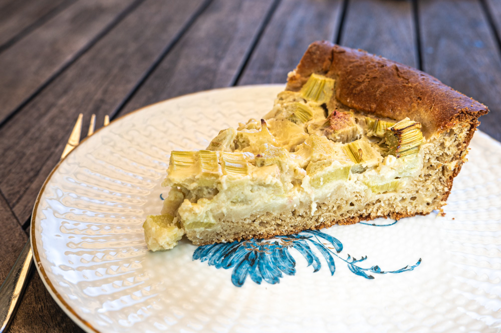 Tarte à la rhubarbe Tarte à la rhubarbe
