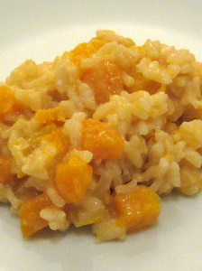 Risotto au potiron