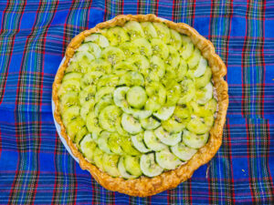 Tarte thon / concombre