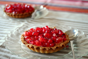 Tartelette à grenade