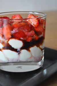 Verrine fraise-mascarpone