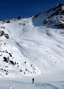 Piste noire fermée