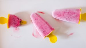 Glaces à la cerise