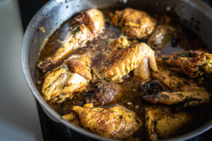 Poulet aux pruneaux (mirabe