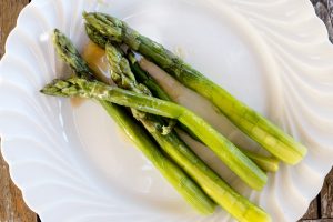 Asperges vinaigrette