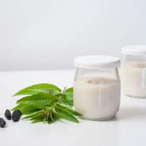 Crèmes verveine et fèves tonka