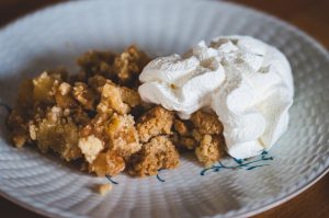 Crumble aux pommes