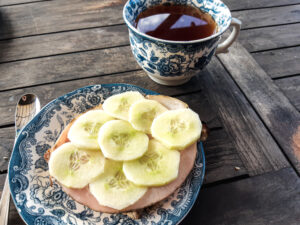 Petit déjeuner inspiré du jardin